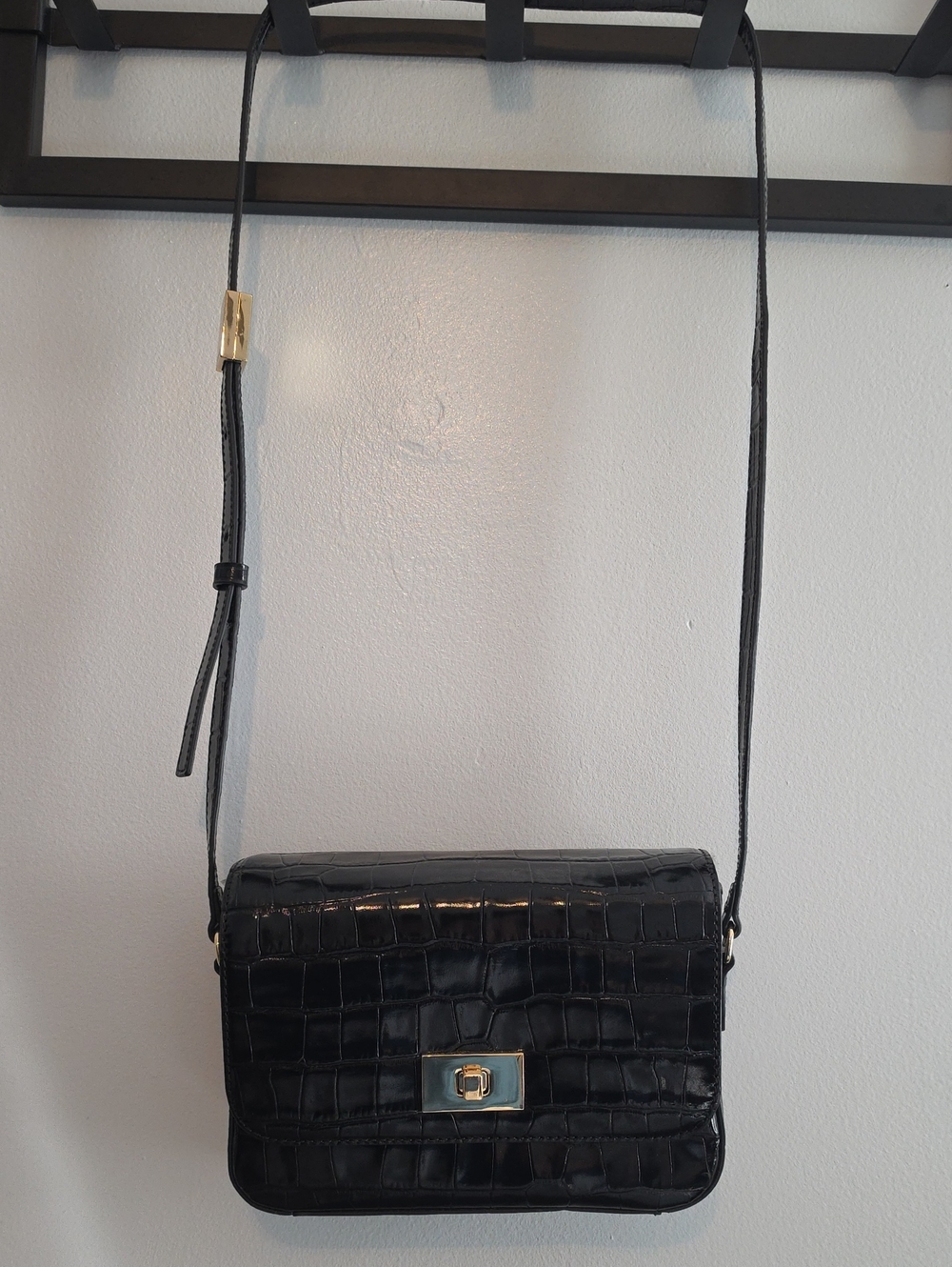 J.Crew Edie Italian Leather Crossbody Bag